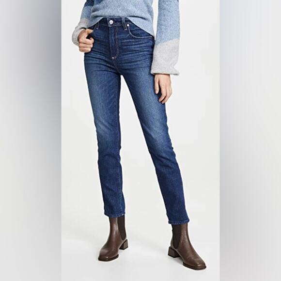 Paige Sarah Slim Jeans In Downtown Wash Size 25 - Picture 1 of 12